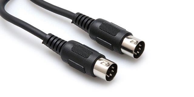 10 FT MIDI CABLE  BLACK