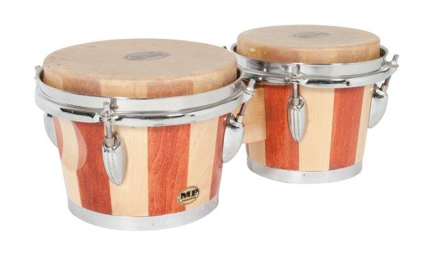 07/08 INCH BONGOS NATURAL SKIN DARK/LIGHT BROWN