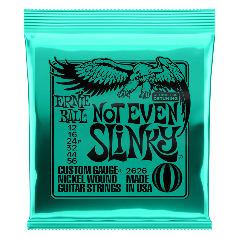 ELECTRIC GTR STR SET 12/56 NOT EVEN SLINKY TEAL