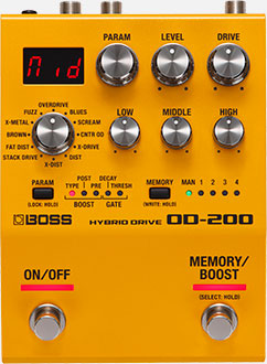 BOSS OD-200 OVERDRIVE