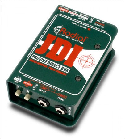 RADIAL RA-JDI DI BOX PASSIVE SINGLE CH W/JENSEN TRANSFORMER
