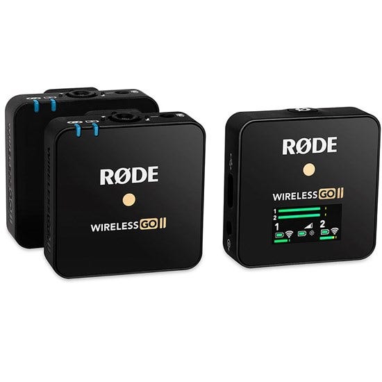 Wireless GO II - Dual compact wireless microphone