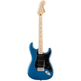 Squier Affinity Series Stratocaster Maple Fingerboard Black Pickguard Lake Placid Blue