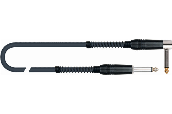 BLACK SERIES CABLE 3M 6.5MM TO 6.5MM R/ANGLE MON