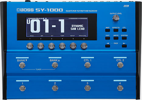 BOSS SY-1000 GUITAR SYNTHESIZER