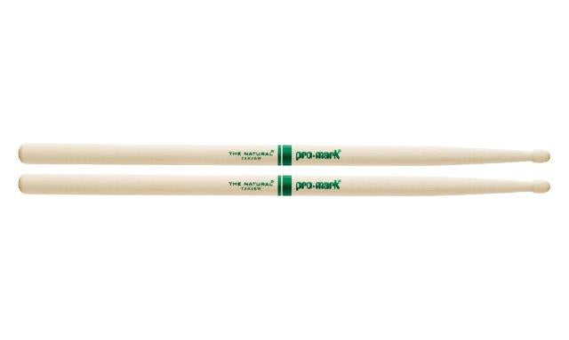 2B WOOD TIP DRUMSTICKS THE NATURAL AMERICAN HICK