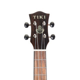 Timberidge Tiki '22 Series' Spruce Solid Top Electric Cutaway Tenor Ukulele with Hard Case (Natural Gloss)