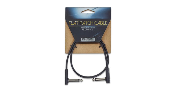 RockBoard Flat Patch Cable Black