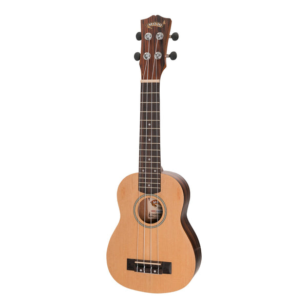 Mojo 'SZ40 Series' Spruce Top and Rosewood Back & Sides Electric Sopranao Ukulele