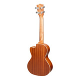 Mojo 'Traditional Series' All Mahogany Cutaway Tenor Ukulele with Gig Bag