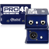 RADIAL RA-PRO48 DI BOX ACTIVE COMPACT DESIGN 48V PHANTOM POWERED