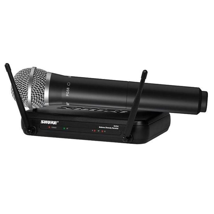 SHURE SVX2 WIRELESS HANDHELD MIC 558-570MH - TRANSMITTER ONLY