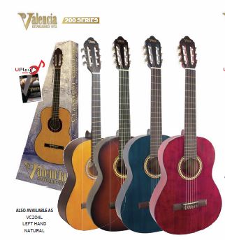 VALENCIA 200 SERIES CLASSICAL GUITAR